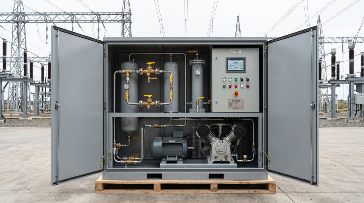 Industrial dry air generator for transformers used by Anandita Solutions