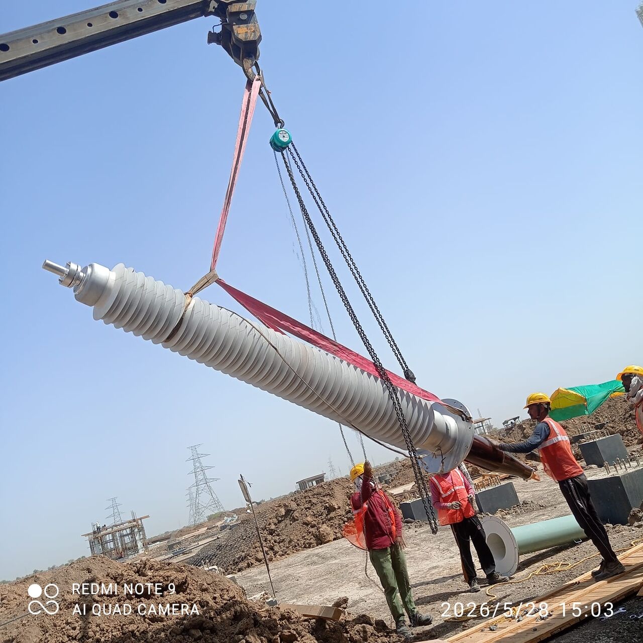 400 kV interconnecting transformer erection by Anandita Solutions